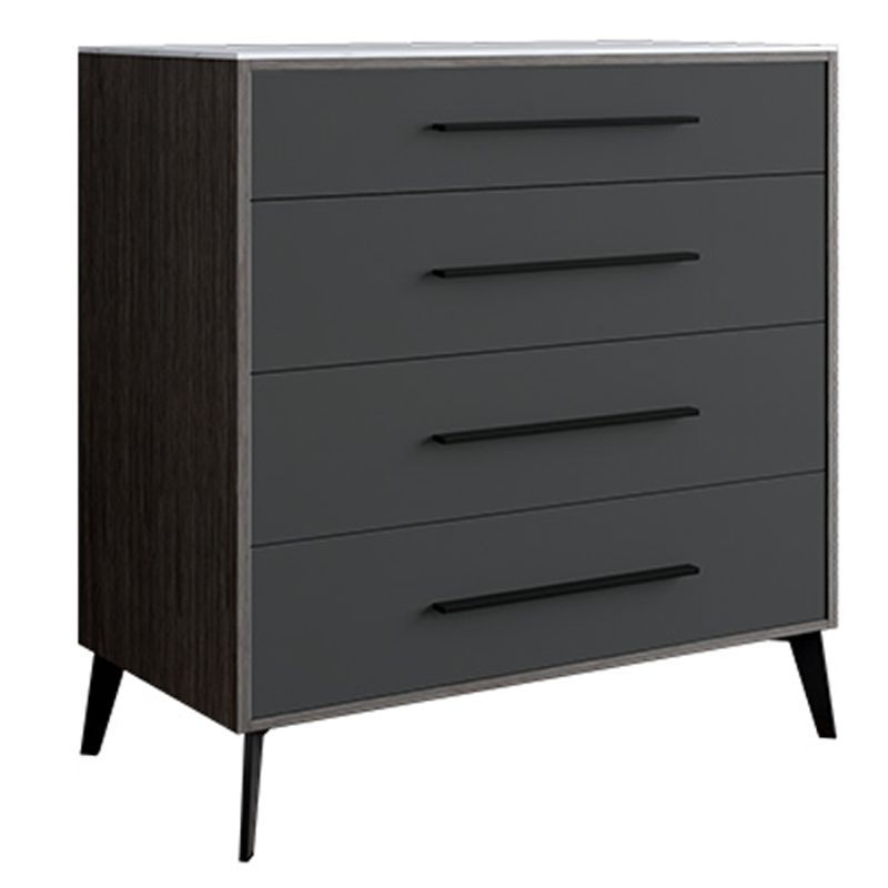 15.6-inch Width Storage Chest Ultra-Modern Dresser with 4/5/6 Drawers