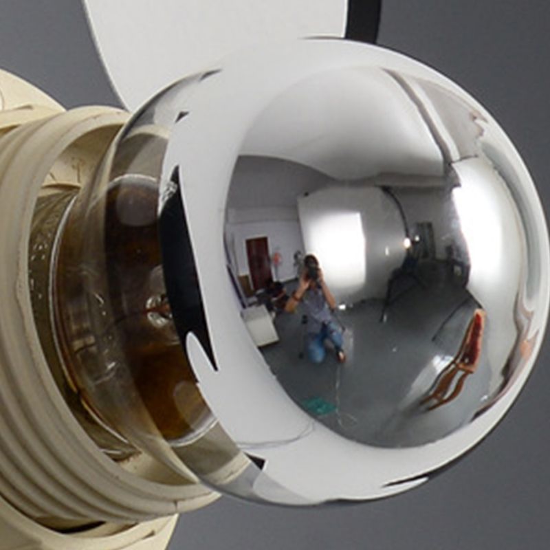 Black 1 Light Wall Sconce Acrylic Batman Wall Light Fixture for Kids Room