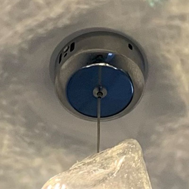 Glass Hanging Pendant Lights Contemporary Suspension Lamp for Bedroom