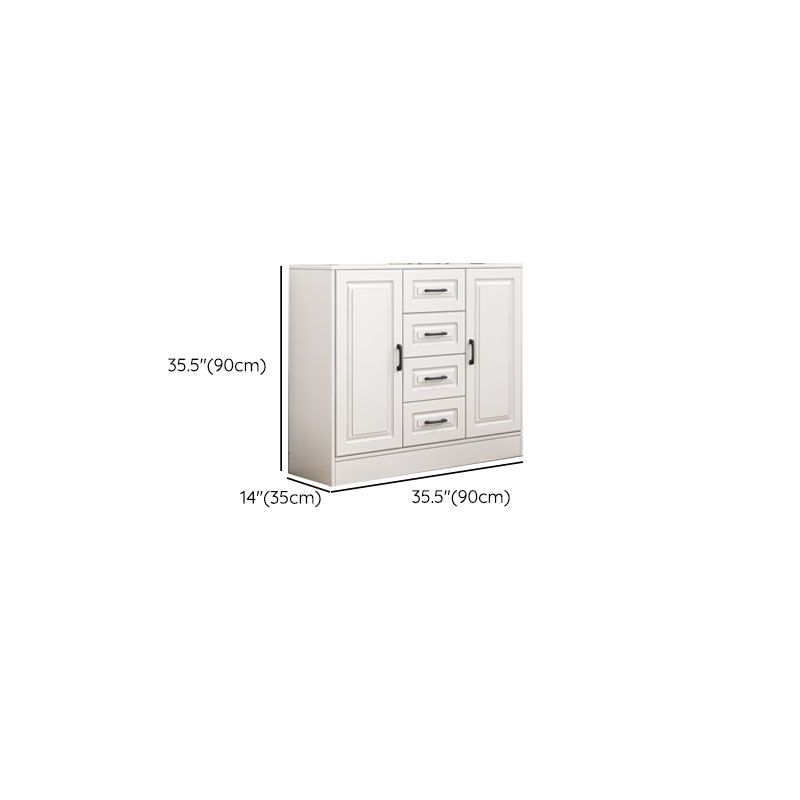 13.65-inch W Contemporary Storage Chest Manufactured Wood Dresser