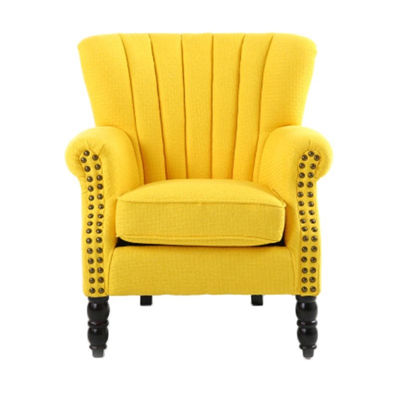 Removable Cushions Chair29.5" L x29.1"W x35.0"H Basic Four Legs Chair