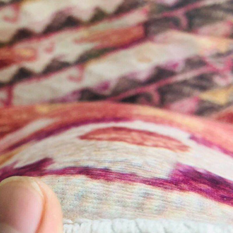 Funky Gamepad Print Carpet Polyester Indoor Rug Non-Slip Backing Rug for Living Room