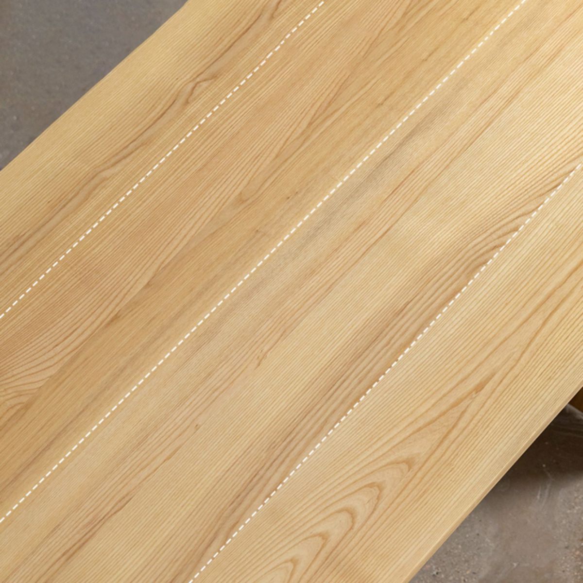 Modern 1/3/4/5/7 Pieces Rectangle Dining Set Solid Wood Dinette Table with Chairs