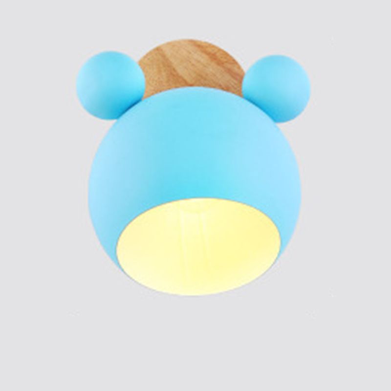 7 "H MacAroon Style Cartoon Mini Wall Lampada Nordic Stile Simplezza SIMPLICITÀ SCONCI