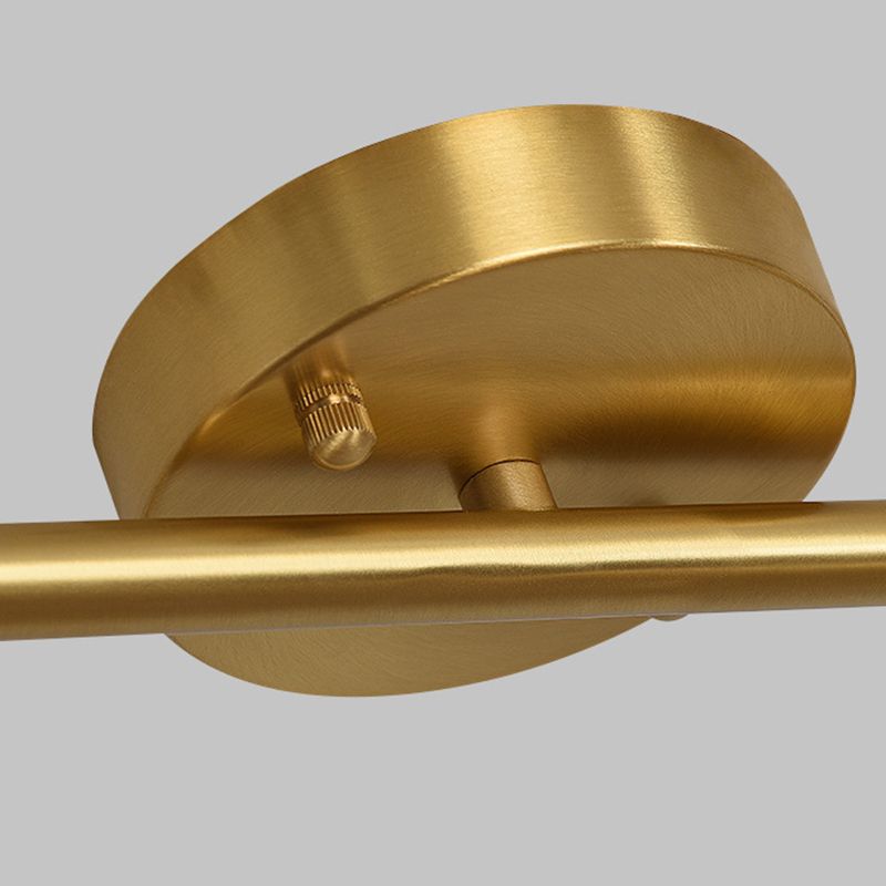 Contemporary Metal Ceiling Light Simple Flush Mount Light Fixture for Bedroom