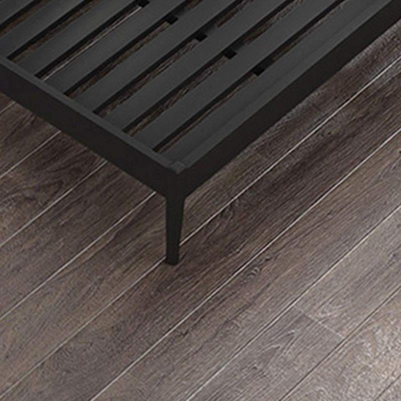 78.74-Inch L Iron Bed Frame Contemporary Black/White Wire-Grid Bed, Mattress Not Included