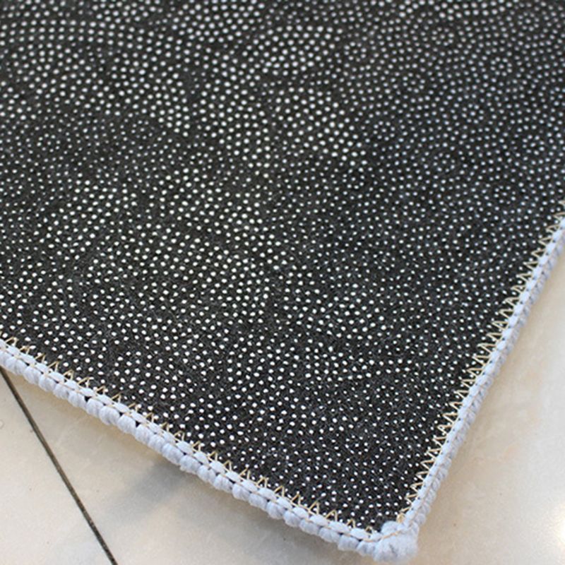 Artistic Color Stripe Print Rug Polyester Indoor Rug Non-slip Carpet for Living Room and Bedroom