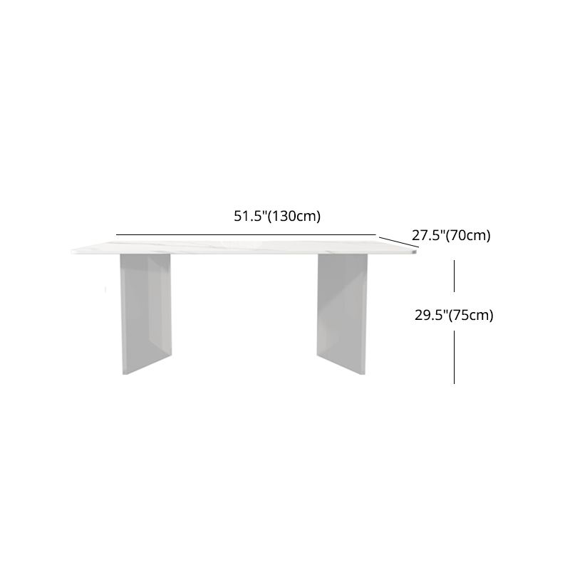 Modern 1/2/5/7 Pieces Dining Set Rectangle Stone Dining Table for Dining Room