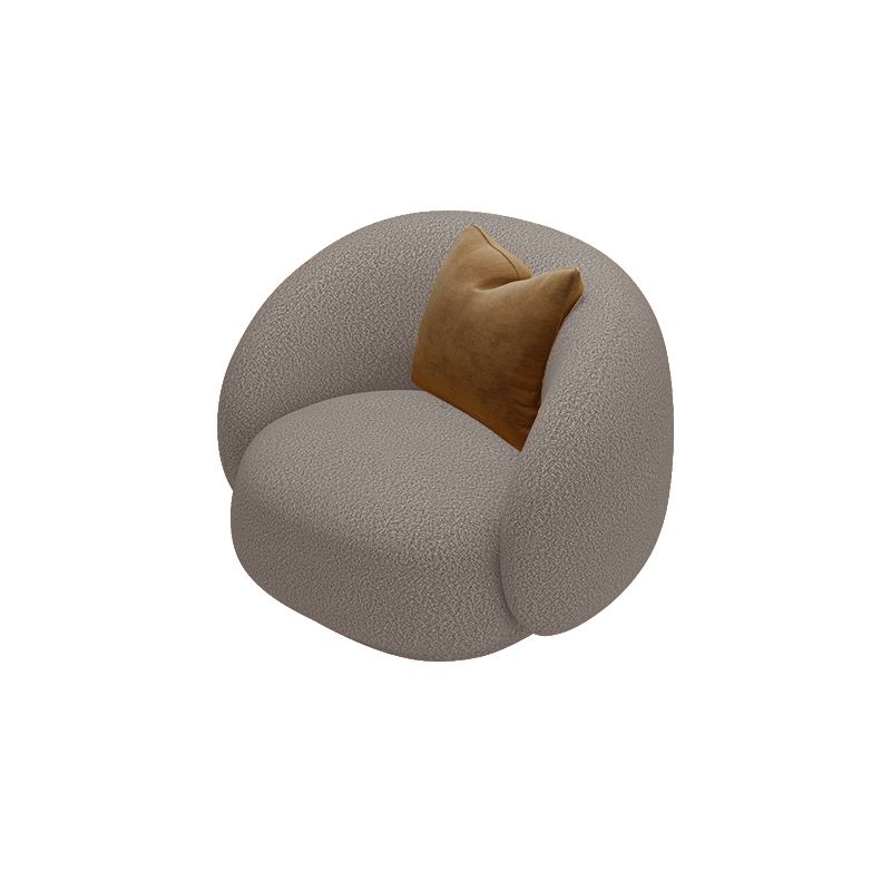 Recessed Arm Sofa Sofa Chaise, 29.53 "W * 28.74" H Wool Sofa