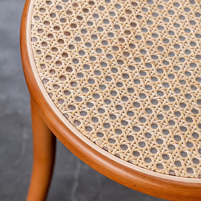 Silla tradicional de comedor sillas sin brazos con patas de madera para cocina