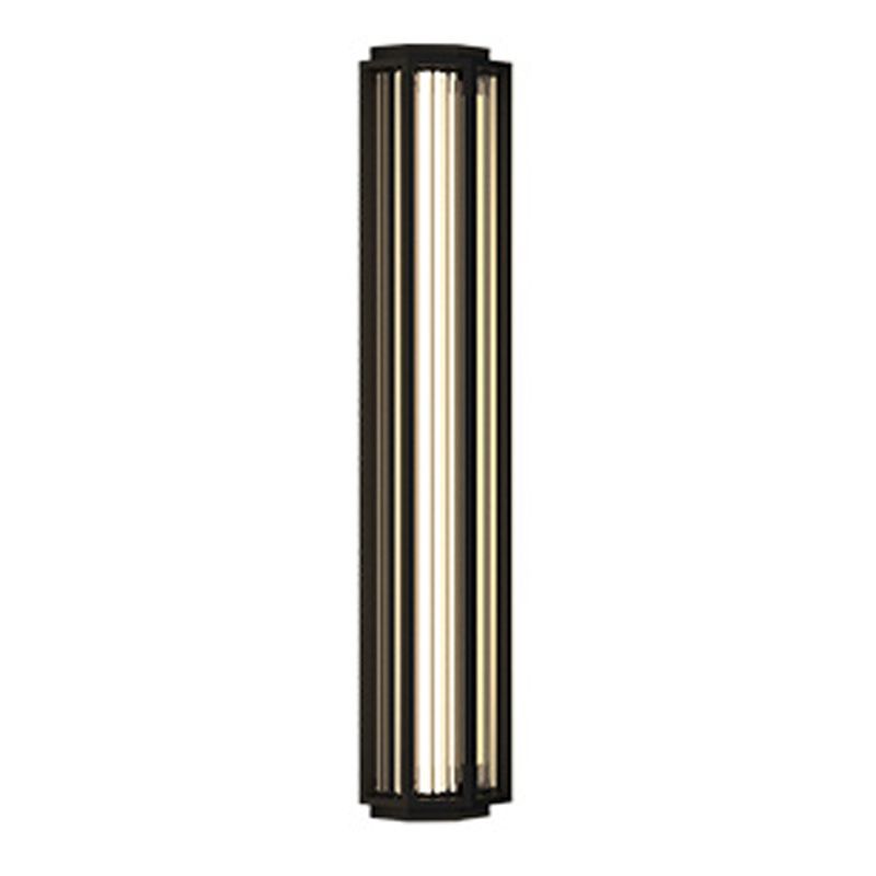Simple Wall Sconce Black Outdoor Wall Light Fixture with Metal