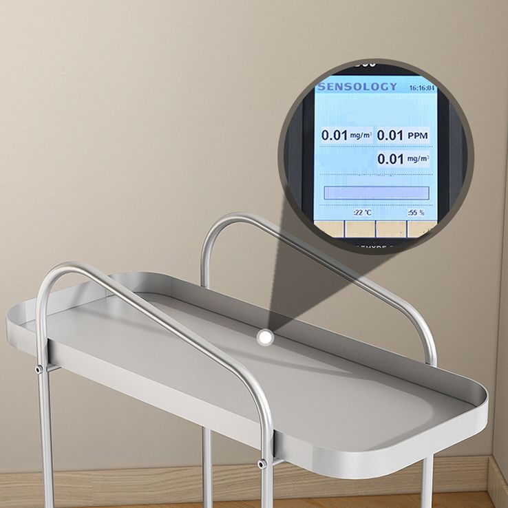 25.2"H Industrial Bookshelf Metal Shelf Bookcase for Home Office