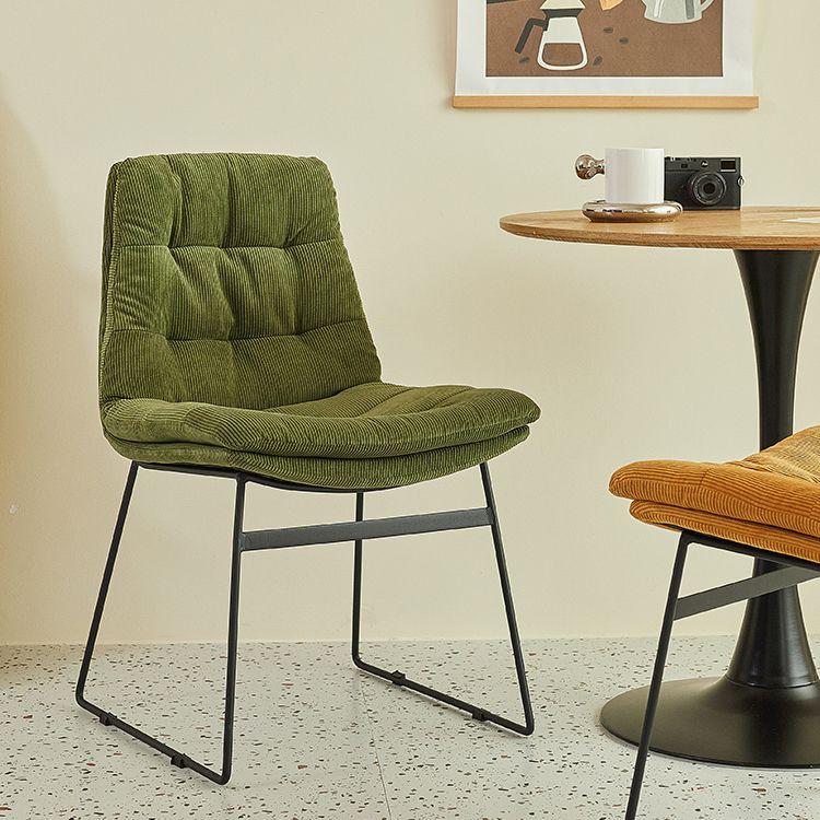 Sedie da pranzo e accento contemporanee sedia laterale parsons