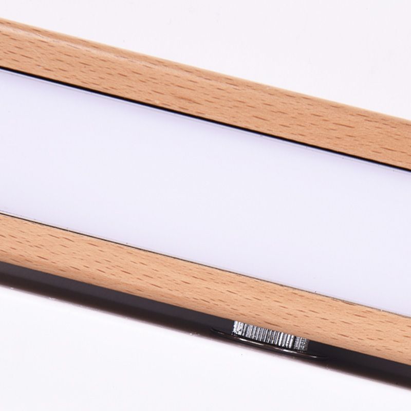 1 luce contemporanea montata a parete contemporanea in legno in legno a filo con la parete con monte