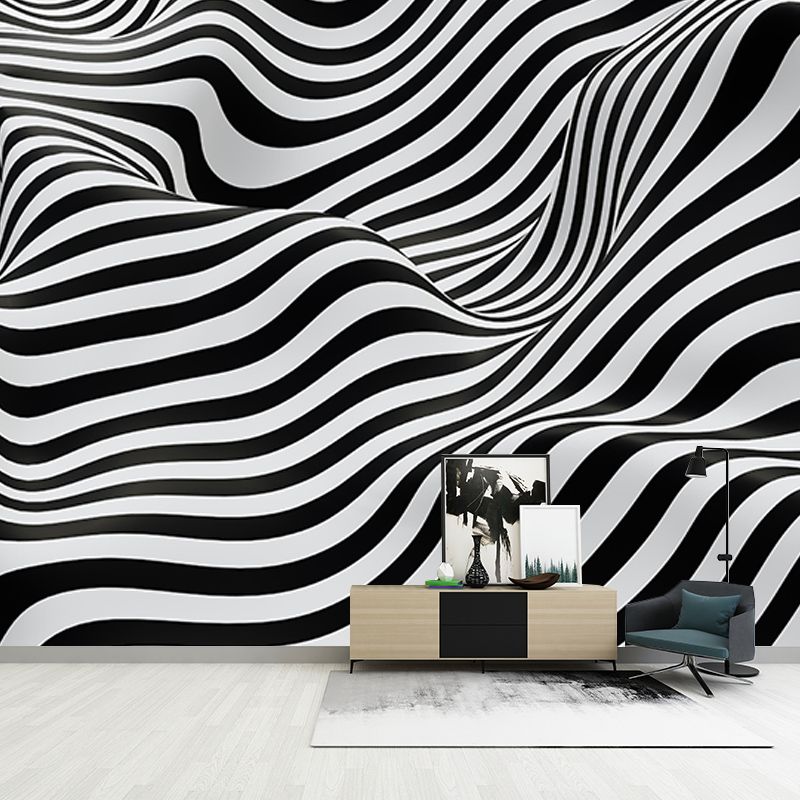 Eco-friendly Abstract Murals Contemporary Mildew Resistant Wall Murals for Room