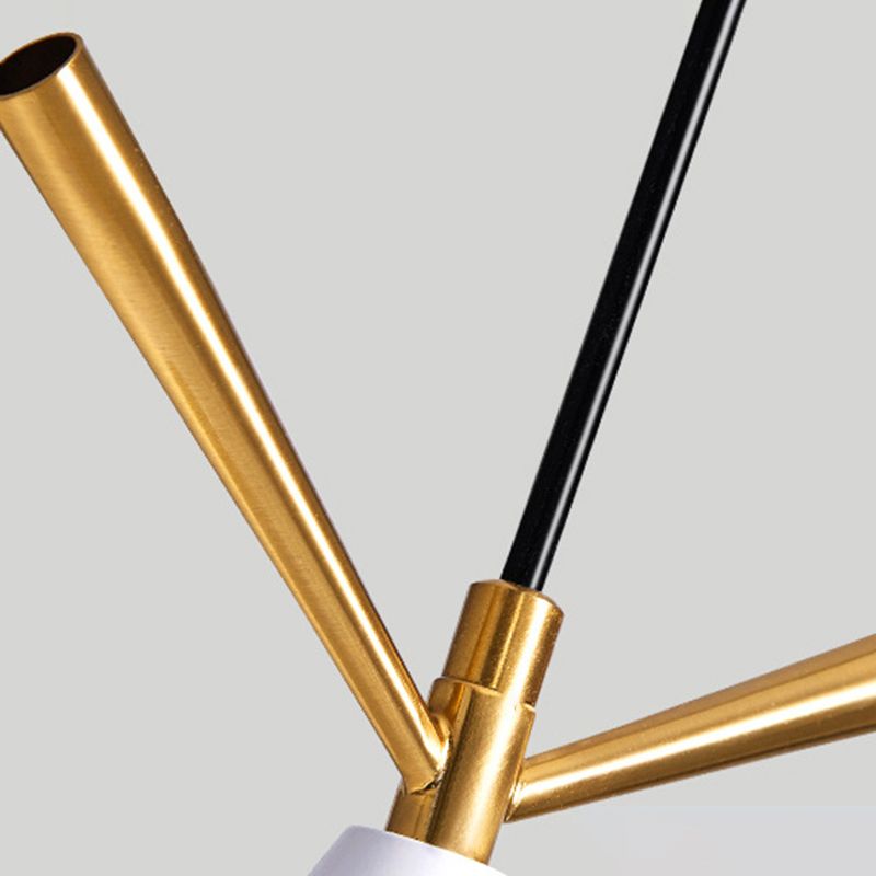 Lampe à paroi nordique moderne cône en fer forgé de clause de mur suspendu pour les espaces intérieurs