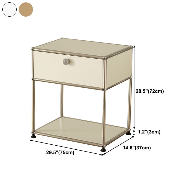 Modern Storage Sideboard Metal Sideboard with Drawer for Home