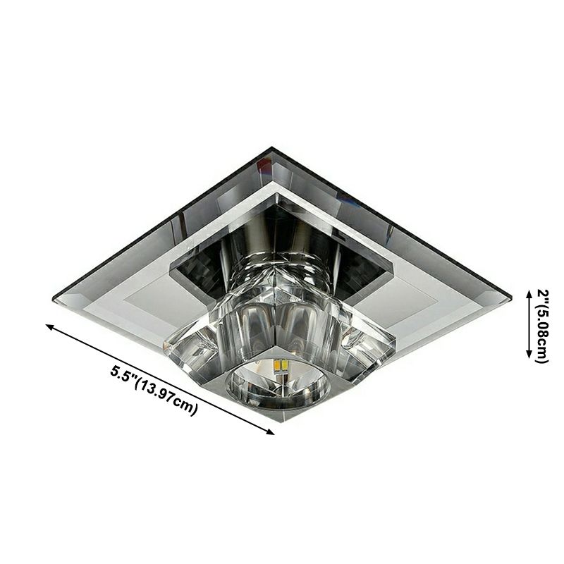 Geometric Flush Mount Light Close to Ceiling Lighting Fixture Modern Flush Mount Ceiling Light