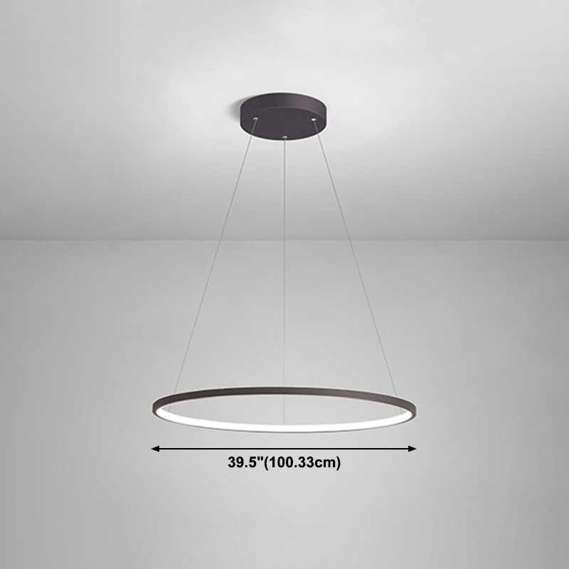 Moderne Stil runde Deckenleuchte Design Einfachheit Flush Mount Lampe für Schlafzimmer