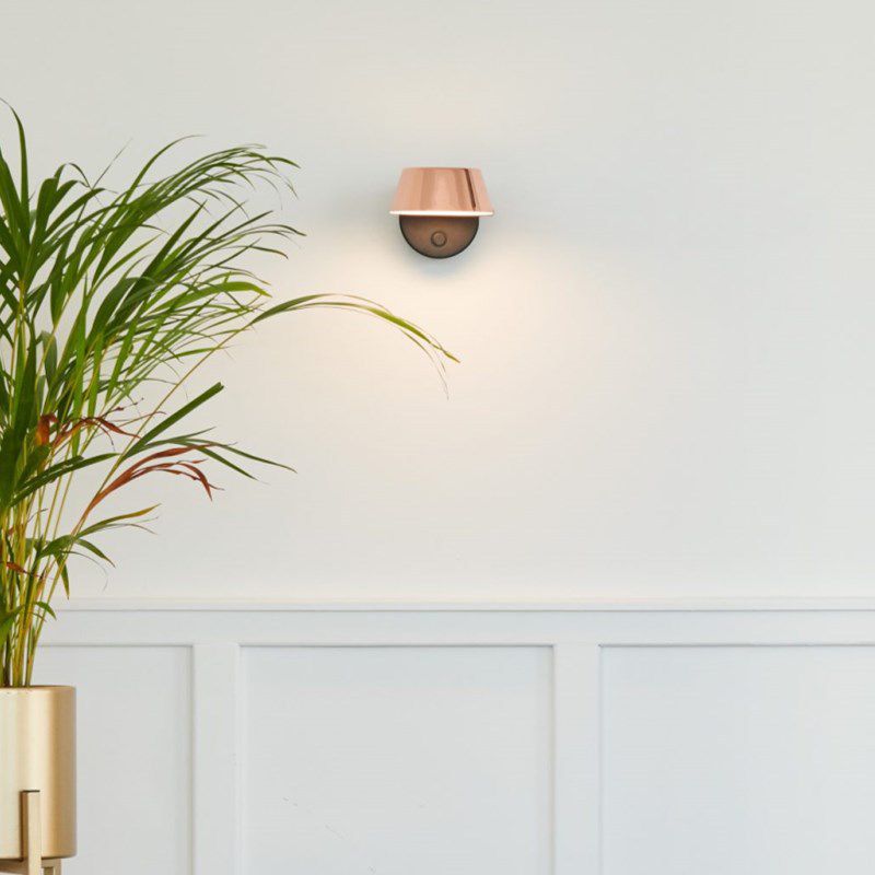 Semplicità nordica di rosa semplicità a led wall doconce 4,7 pollici di illuminazione da mini camera da letto in bianco caldo