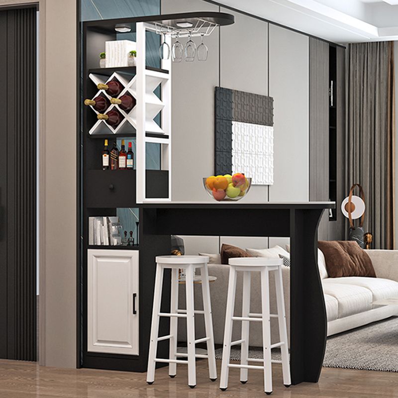 Modem & Contemporary Specialty Wood Bar Height Table for Living Room