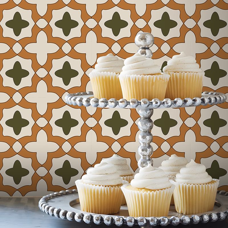 Mosaic Peel & Stick Tile Square Water Resistant Tile for Backsplash Wall