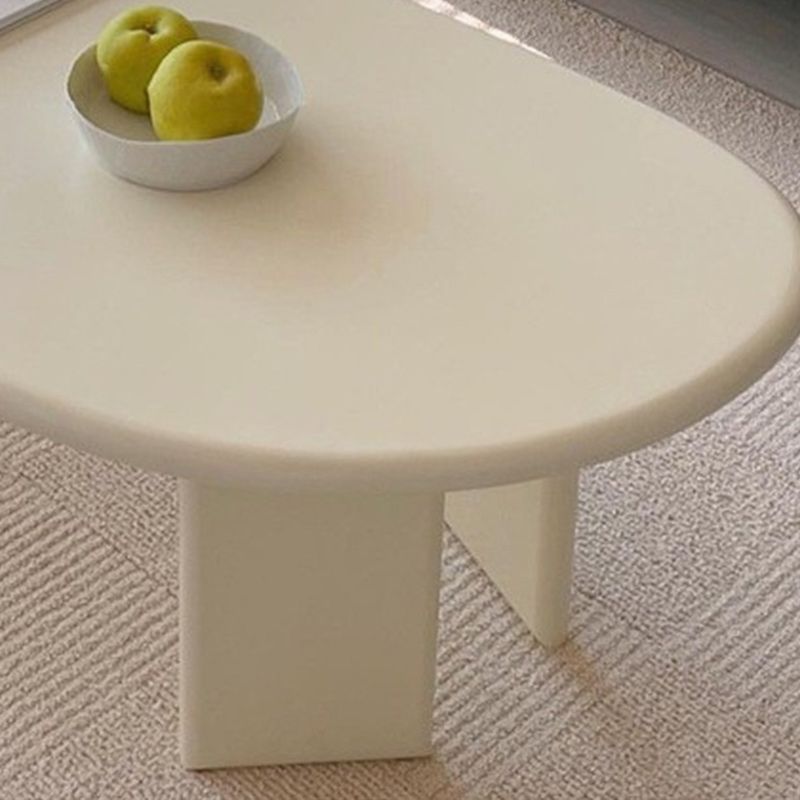 3 Legs Coffee Table Wooden Free Form Coffee Cocktail Table for Living Room