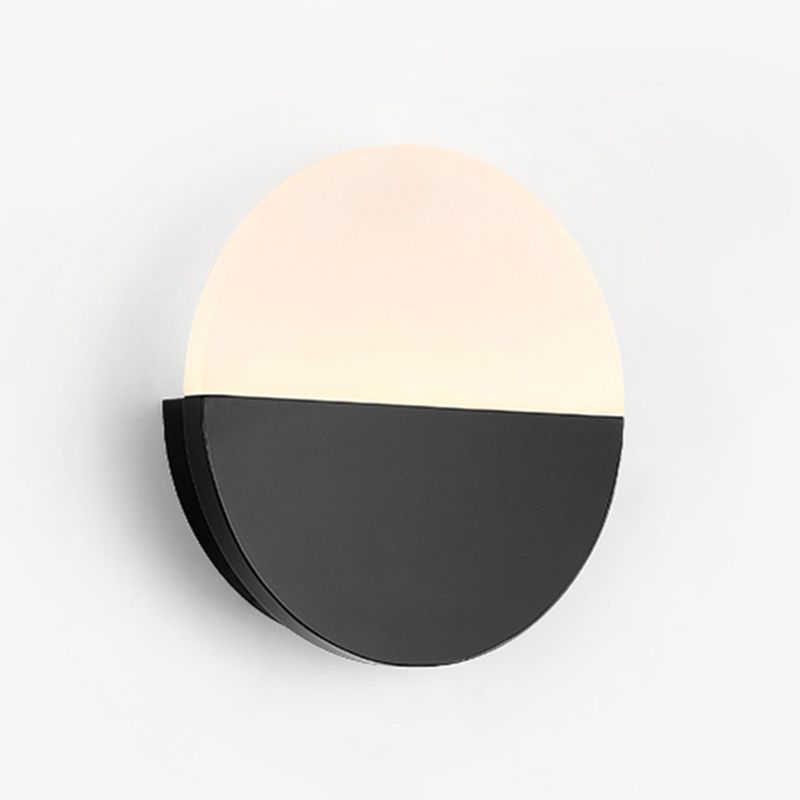Modern Nordic LED Circle a parete Montata a parete Light Acrilic Wall Lamp per corridoio