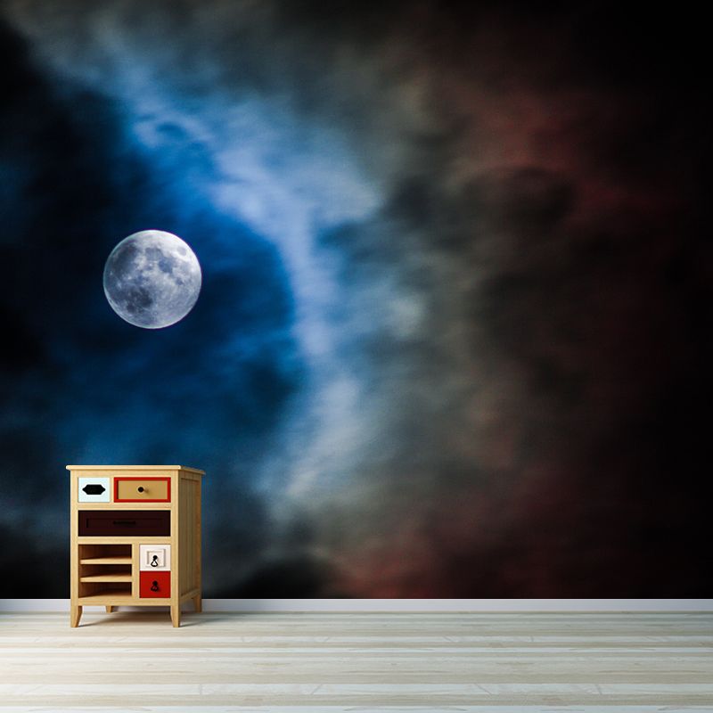 Photography Environment Friendly Mural Wallpaper Dreamy Sky Living Room Wall Mural