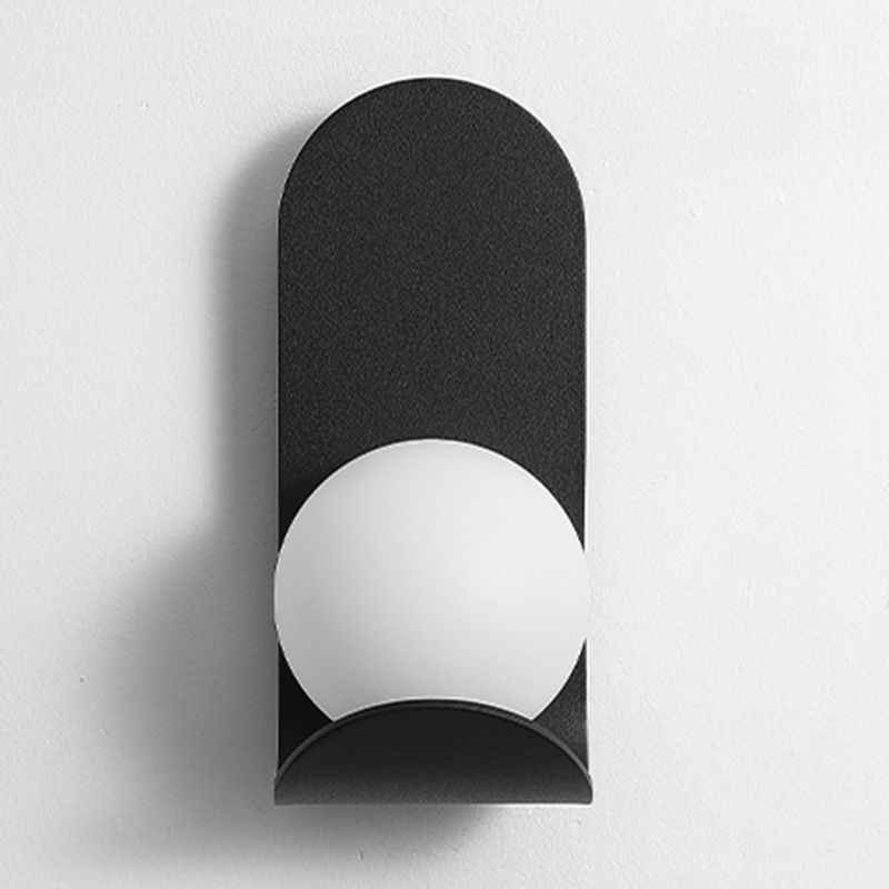 Modernist Wall Sconce Acrylic Shade Wall Light Fixture for Bedroom