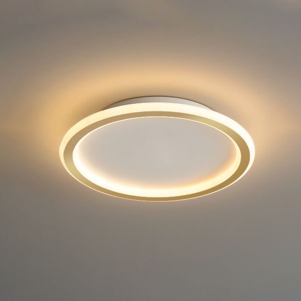 Modern Creative LED Flush Mount Geometric Silicone Ceiling Light for Corridor