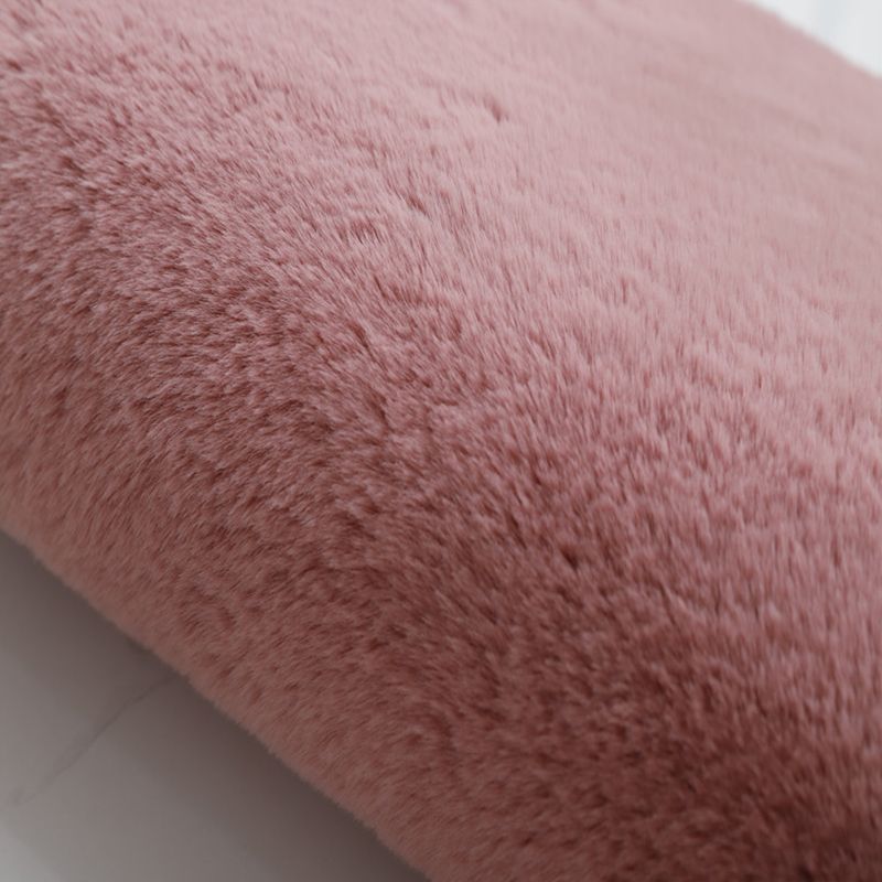 Multi-Color Calming Rug Polyster Solid Color Area Carpet Non-Slip Backing Easy Care Indoor Rug for Bedroom