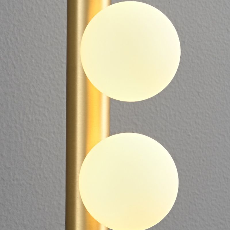 Nordic Style Vanity Light Globe Shape Glass Vanity Lamp for Shower Room