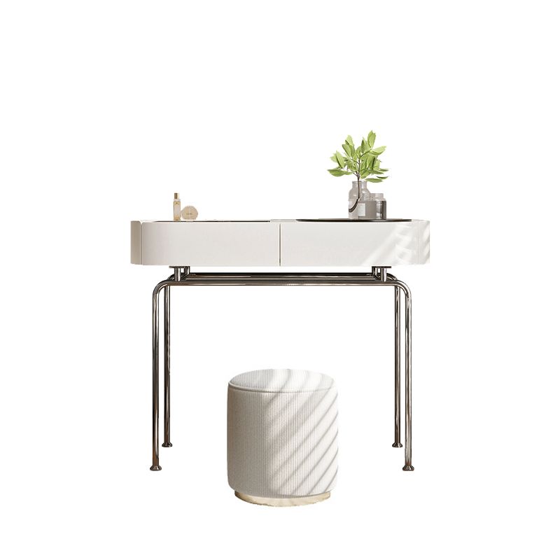 Wooden Make-up Vanity White Makeup Vanity Desk Table with Drawer