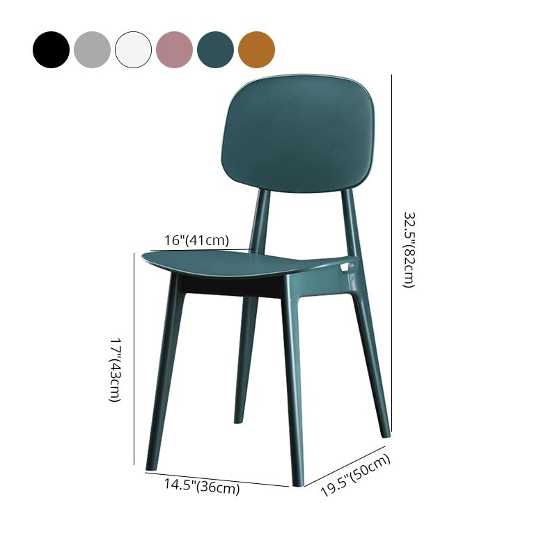 Sedia da pranzo moderna per interno-esterno.