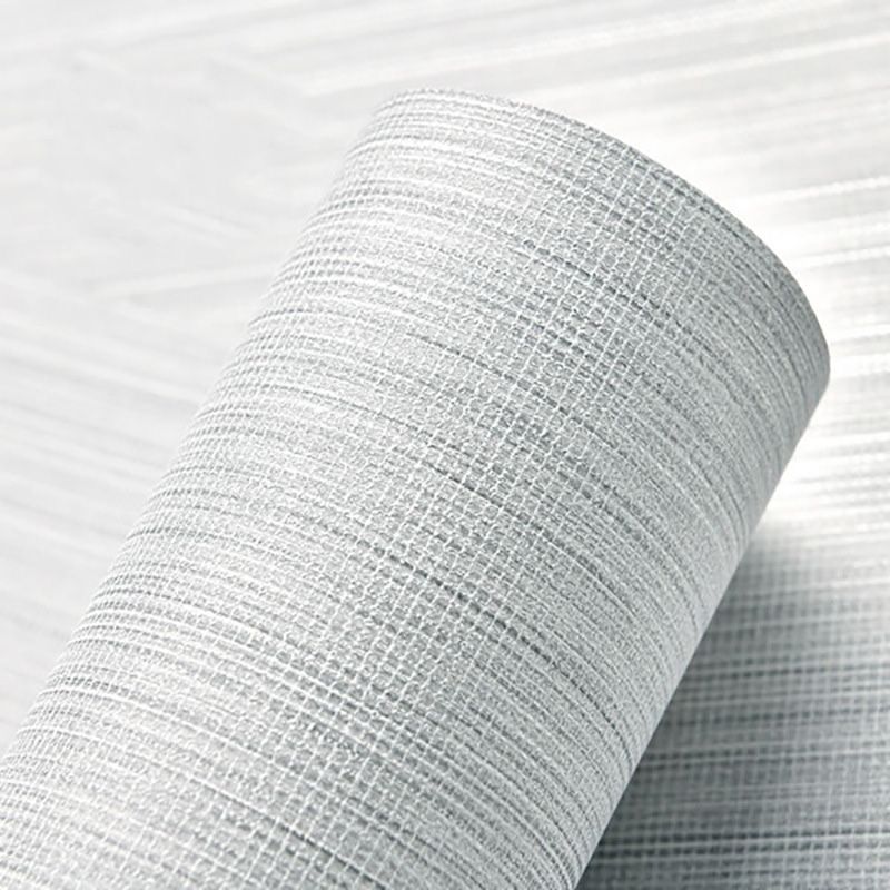 Simple Vertical Stripe Wallpaper for Home Decoration, 20.5"W x 31'L Wall Covering in Neutral Color