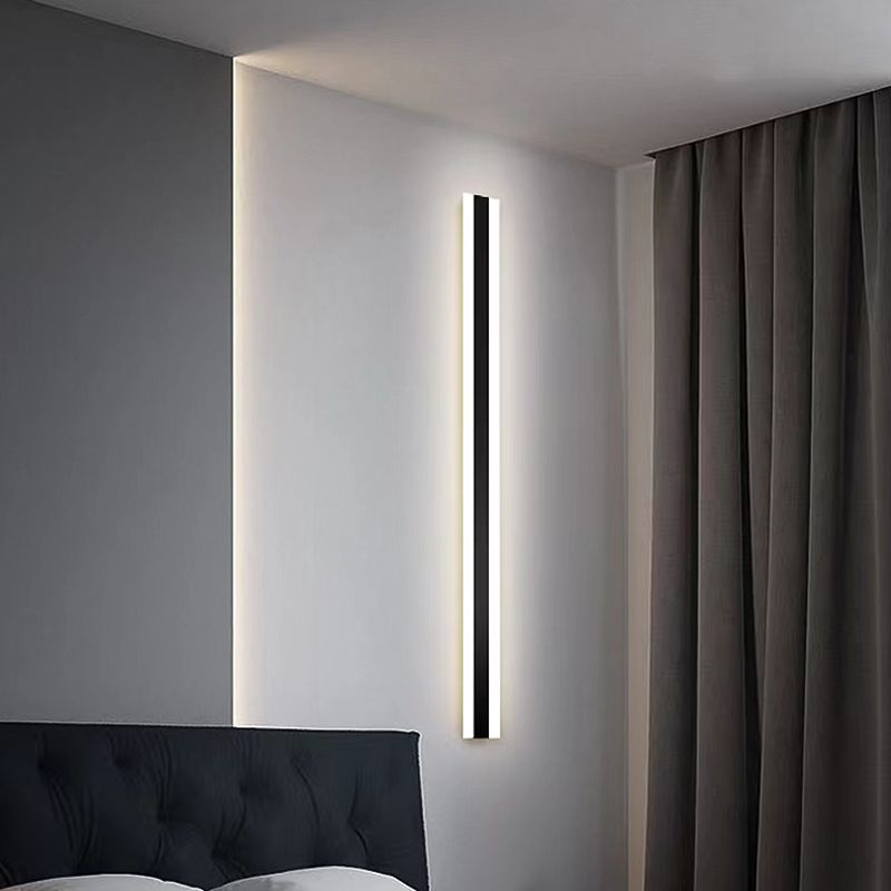Modern Style Wall Lamp LED Waterproof Wall Mount Lamp with Acrylic Shade for Garden