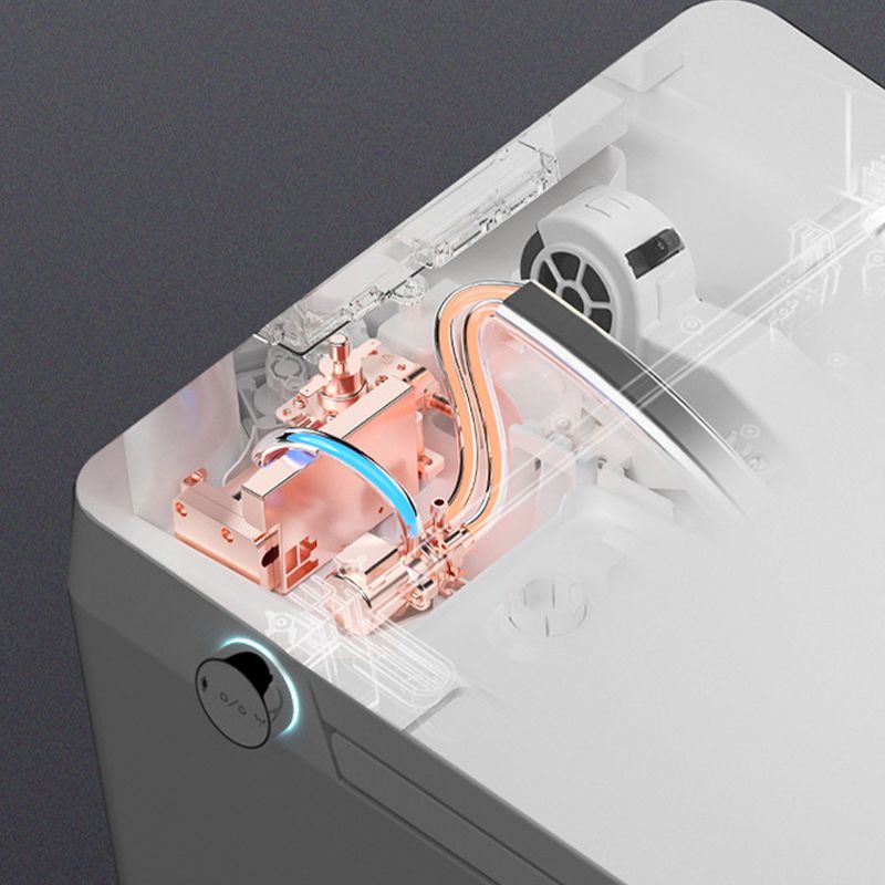 Modern One Piece Toilet Bowl Floor Mounted Urine Toilet with Seat for Bathroom