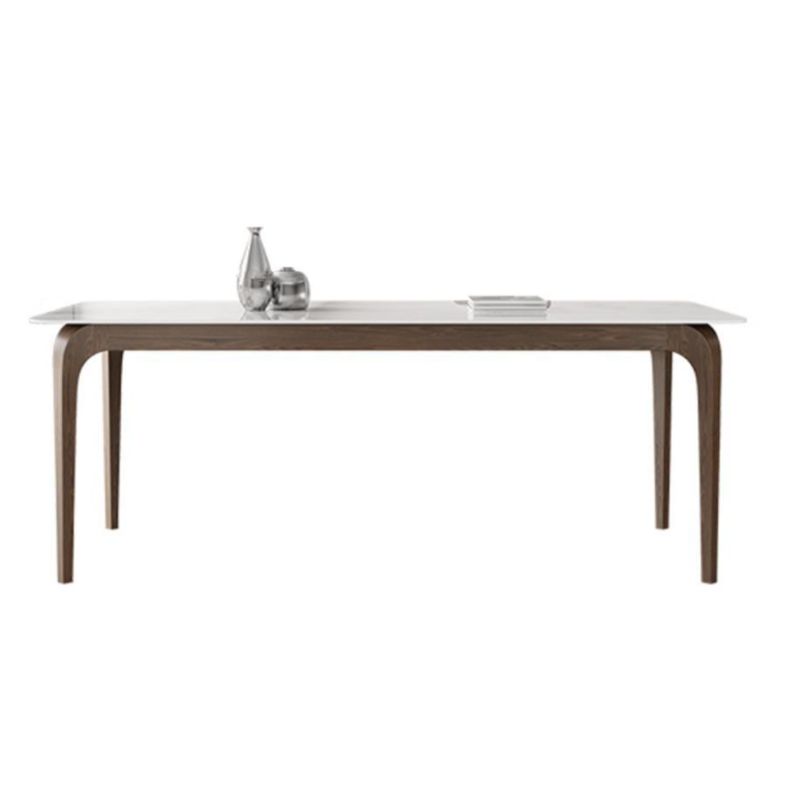 Modern 1/4/5/6/7 Pieces Dining Set Rectangle Stone Dining Table for Kitchen