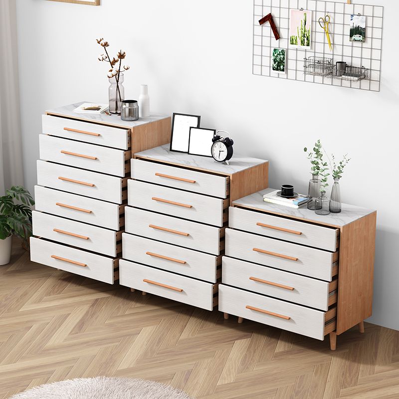 15.6-inch Width Dresser Modern Storage Chest with 4/5/6 Drawers