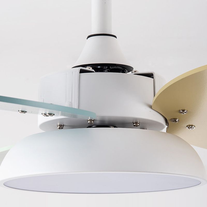 Éclairage de ventilateur suspendu rond