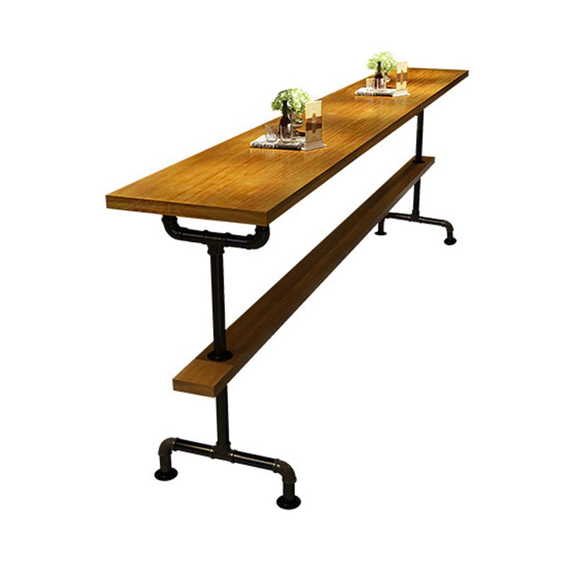 1/2/11 Pieces Table and Stool Set Solid Wood Pub Dining Set for Home