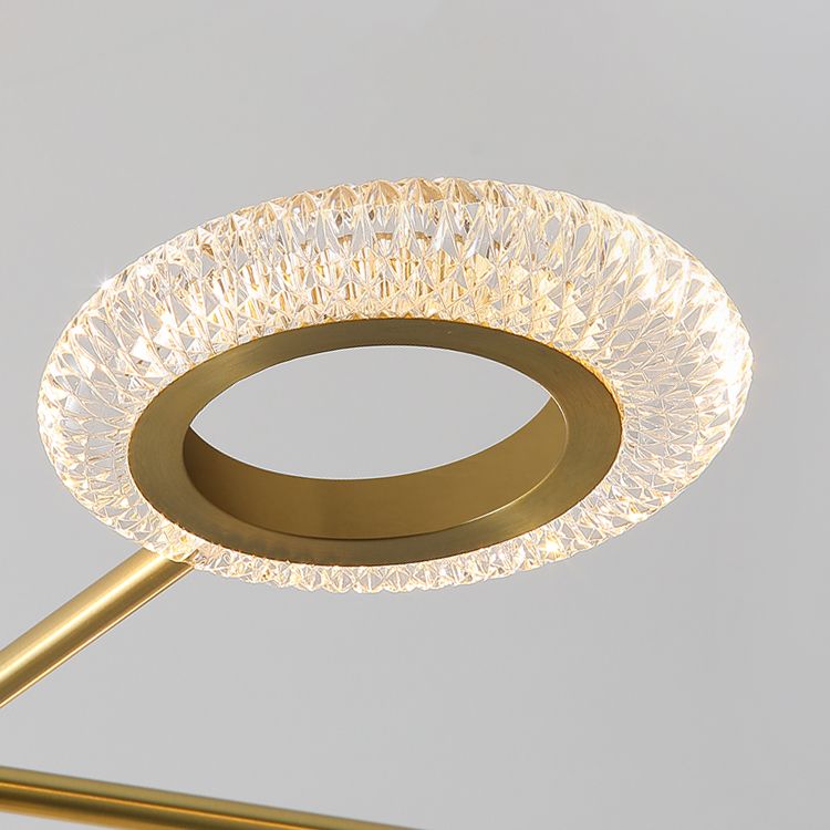 Metal Pendant Light Fixture Postmodern Chandelier Lighting for Living Room Dinning Room