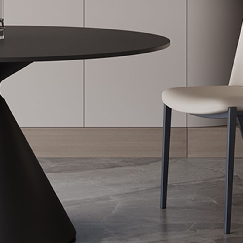 Sintered Stone Home Dining Table Modern Round Dining Room Table