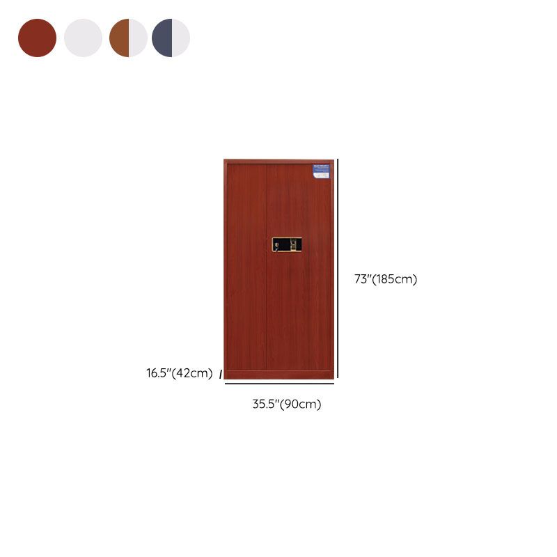 Contemporary Filing Cabinets Steel Frame Lock Vertical File Cabinets for Office