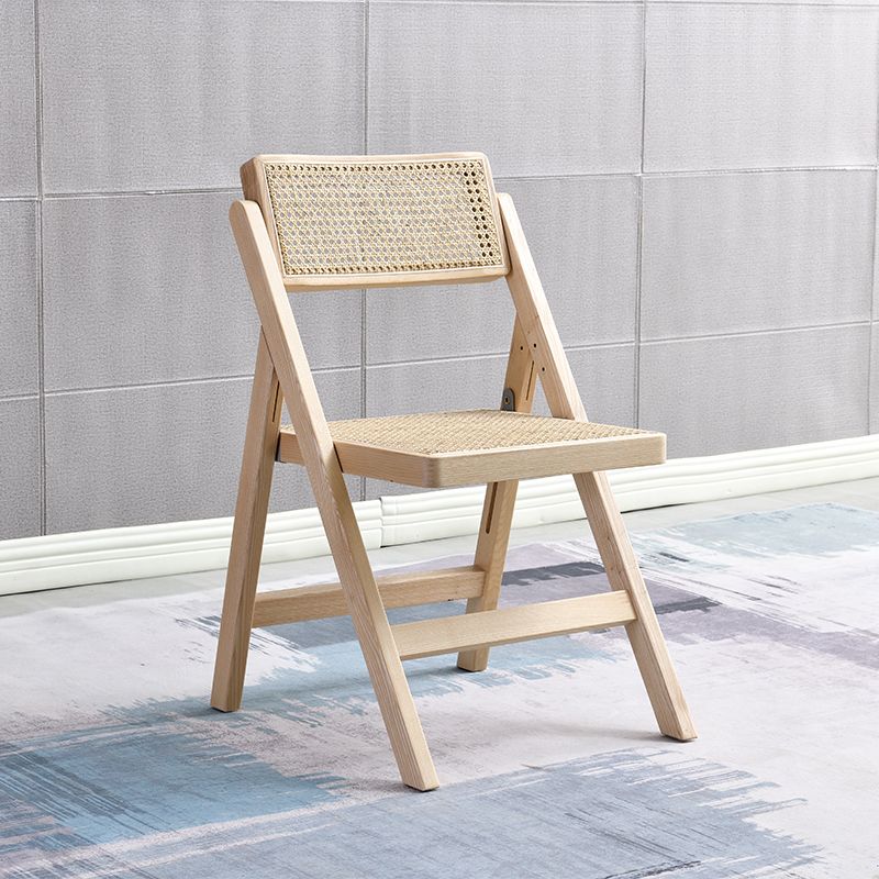 Contemporary Style Armless Chair Open Back Side Wooden Chair for Dining Room