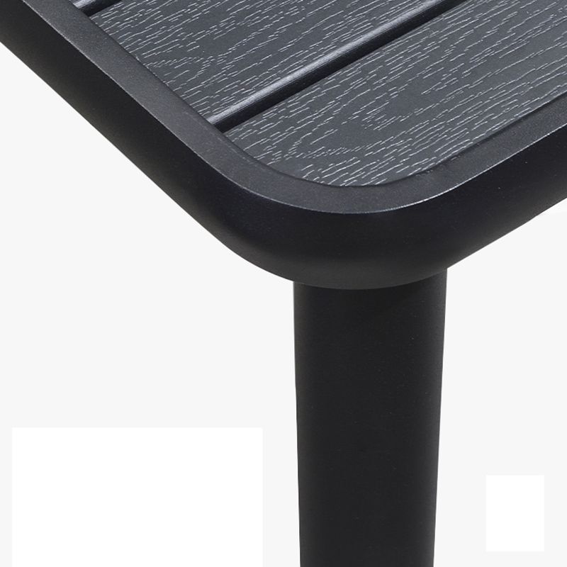 Industrial Metal Dining Armchair with Arm Patio Dining Chair