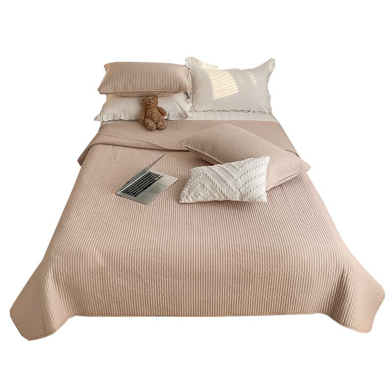 Cotton Bed Sheet Set Solid Color Basic Fitted Sheet for Bedroom