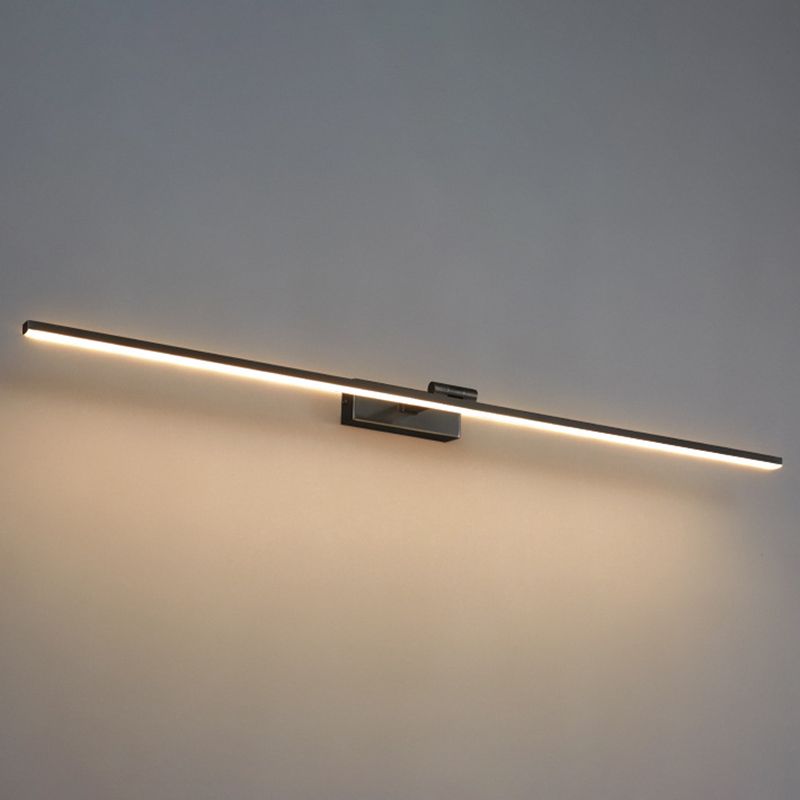 Metal Linear Vanity Lights Modern 1-Light Vanity Lighting for Bathroom