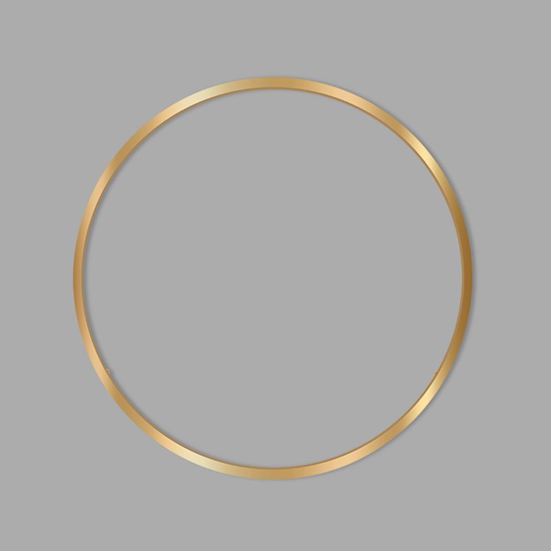 Runde Schatten Metall Wandleuchter moderner Stil mit einem leichten Wand montiertes Licht